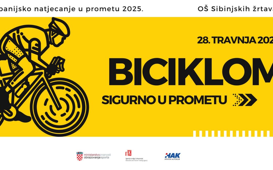 Županijsko natjecanje “Promet 2025.” održano u Osnovnoj školi Sibinjskih žrtava