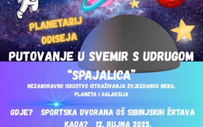 Putovanje u svemir s udrugom „Spajalica“