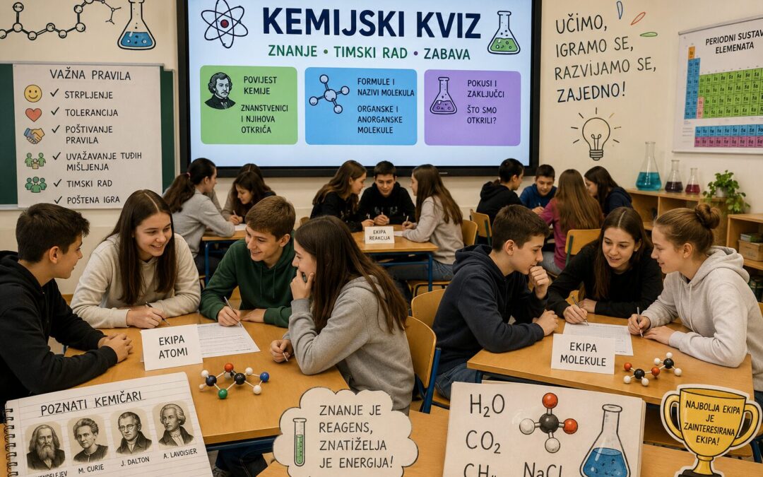Kroz igru do znanja: kemijski izazov